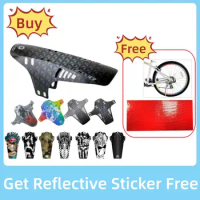 1PC Bicycle Fender MTB Bike Mud Guards Front Rear Back Mudguard Cycling Fenders Bicycle Accessories Get Reflective Sticker Free