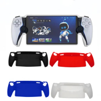 For Playstation Portal Case Silicone Shock-Absorption Dustproof Scratch Resistant Cover Case for Playstation Portal Console