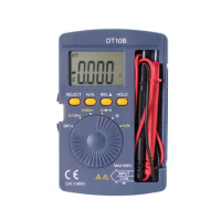 Digital Multimeter DT10B Ultra thin Digital Pocket Multimeter Small Multimeter