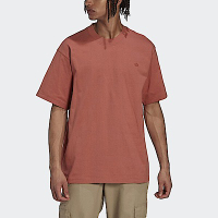 Adidas C Tee HK0310 男 短袖 上衣 T恤 運動 休閒 舒適 柔軟 質感 愛迪達 磚紅