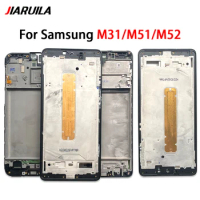 10Pcs Front Housing LCD Frame Bezel Plate Replacement Part For Samsung M31 M51 M52