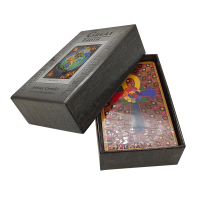 Luxury Aleister Crowley เวอร์ชั่นใหญ่80 Divination Oracle Cards The Great THOTH Tarot Deck