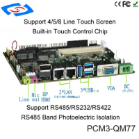Intel QM77 Mini-ITX I5 3317U Series Fanless Industrial Motherboard With Dual-core Mainboard For Industrial PC