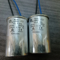 Washing Machine Parts Washing Machine Start Capacitor 10UF Aluminum Shell Capacitor 10UF Capacitor