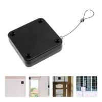 Door Closer Punch Free Sliding Screen Automatic Sensor for Home Residential Abs