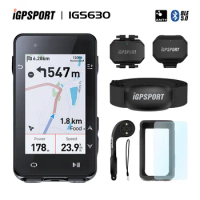iGPSPORT iGS630 Bike GPS Computer Speed Cadence Sensor RGB Map Cycle Speedometer Support Radar Electronic Shifting Smart Trainer