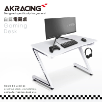 【AKRACING】超跑電競桌-GT588 WHALE白鯨(電競桌-)