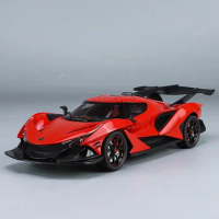 1:24 Apollo IE sports car High Simulation Diecast Metal Alloy Model car Sound Light Pull Back Collection Kids Toy Gifts