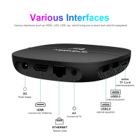 Android 13 TV BOX, Set-top Box, ATV TV98, ALLwinner H313, Điều Khiển Bằng Giọng Nói Bluetooth, Tương