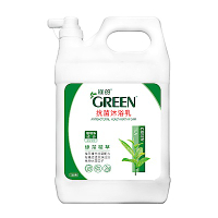 綠的GREEN 抗菌沐浴乳加侖桶-綠茶精油3800ml