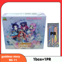 Goddess Story NS-11 Collection PR Card Anime Games Girl Party Swimsuit Bikini Feast Booster Box Doujin Toys And Hobbies Gift