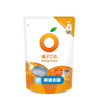 橘子工坊 去油淨味碗盤洗滌液洗碗精補充包500ml