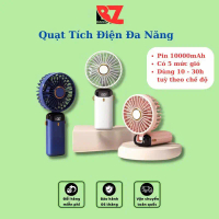 Quạt Tích Điện Mini Cầm Tay Bubzone.Bz Dung Lượng 10.000mAh Thời Gian Sử Dụng 10h - 30h Q3