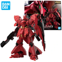 In Stock Bandai RG 29 MSN-04 Sazabi Mobile Suit Gundam 1/144 Assembled Model Action Figure Toy Gift Model Collection Hobby