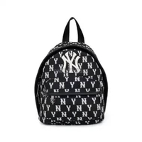 MLB KOREA MONOGRAM MINI BACKPACK NEW YORK YANKEES BLACK