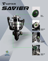 Reel Captain Classic SAVIER 4+1 Shield BB