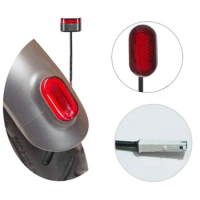 E-scooter Accessories Taillight For Xiaomi M365 Pro Electric Scooter Taillight W/ Battery Line+buckle Kit Mudguard Tail Lights