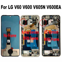 For LG V60 V600 V605N V600TM V600EA V600QM5 A001LG L-51A LCD Display Touch Screen Digitizer Assembly For V60 ThinQ 5G UW V600VM
