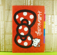 【震撼精品百貨】Hello Kitty 凱蒂貓 5格文件夾 紅蝴蝶結【共1款】 震撼日式精品百貨