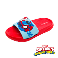 【Marvel 漫威】蜘蛛人 SPIDEY童輕量拖鞋-紅/MNKS24502