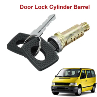 Car Door Lock Barrel Lock Cylinder + 2 Keys For Mercedes Benz Vito W638 Class 99-03 A6707600205
