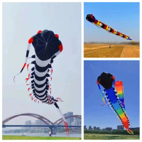 free shipping 18m Centipede Kite soft kite giant kite professional wind kites for adults weifang kite store inflatable toy flies