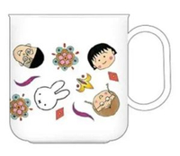 日本製造 Miffy杯 Miffy 水杯 (white chibi maruko chan小丸子 ) Miffy 兒童水杯茶杯牙刷杯 200ml -平行進口
