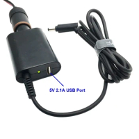 1 PCS DC26.1V Car Charger Adapter Power Parts Accessories For Dyson V6 V7 V8 Vacuum Cleaners With USB Port For Home