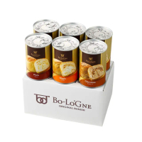 【Bo-logne】博洛尼亞 長效期麵包罐頭 6罐x1組(三種口味 防災食品 救難糧食 緊急避難)