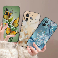 Ốp lưng dành cho Poco F7 / F7 Pro / F7 Ultra in hình hoa xinh dành cho nữ, bảo vệ camera