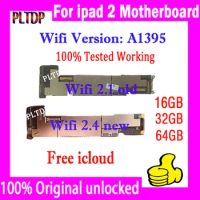 Plate A1395 Wifi Version 2.1 2.4 / A1396 A1397 Wifi 3G Version for ipad 2 Motherboard Original Unlocked 16gb 32gb 64gb Mainboard