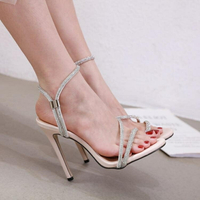 熱銷新品 速賣 Lazada Women High Sandals細跟高跟涼鞋Carousell高跟涼鞋