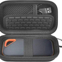 Hard Case Compatible with SanDisk Extreme PRO/for SanDisk 500GB 1TB 2TB 4TB Portable External SSD，Travel Holder for Crucial X8