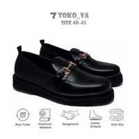 Docmart - Big Size 40 41 42 43 44 45 / Sepatu Formal Wanita Ukuran Super Jumbo Besar / Sepatu Loafer