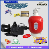 Mesin Pompa Kolam Renang Astral E-230 1Hp + Sand Filter Astral D500