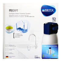 BRITA Mypure P1 L型 硬水軟化型三用龍頭櫥下濾水系統平行輸入原裝進口【APP下單最高22%點數回饋】