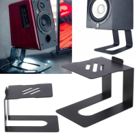 Desktop Speaker Stand Professional Studio Tabletop Support Rack for Bookshelf Speakers Devices Riser F19E