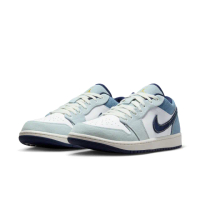 【NIKE 耐吉】休閒鞋 男鞋 運動鞋 喬丹 AJ AIR JORDAN 1 LOW SE 白藍 IH0648-141