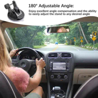 Car Camera Holder Automobile Dashboard Cam Suction Cup Mount Universal 180 Degree Adjustable Dash Cam Holder For Dashboard