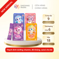 Catch! Teenieping Ss6 Thạch dinh dưỡng Vitamin, khoáng chất cho bé Lacfido Nutri Vitamin/Zinc/Canxi/
