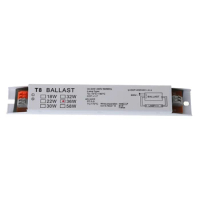 220-240V AC 36W Wide Voltage T8 Electronic Ballast Fluorescent Lamp Ballasts Electrical Equipment