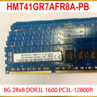 1Pcs For SK Hynix RAM 8GB 8G 2Rx8 DDR3L 1600 PC3L-12800R HMT41GR7AFR8A-PB