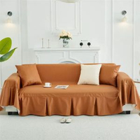 其他品牌 - 防水隔尿不沾毛沙發蓋布巾沙發巾全蓋防貓抓防汙沙發套罩四季通用