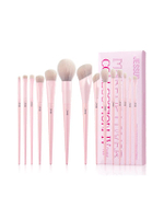 ชุดแปรงแต่งหน้า Crystal Pink Comprehensive Collection 14 ชิ้น T495