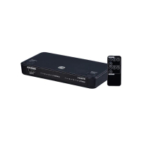【PX 大通】HD2-420 ARC HDMI四進二出切換分配器(黑色)