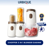 URBIQUE - Blender Chopper Multifungsi 7888 - Gilingan Bumbu Basah Kering & Buah 3 in 1 Q2
