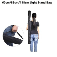 Selens 60cm/85cm/118cm Waterproof Ring Light Stand Bag Foldable Tripod Bag Umbrella Case Cover For Tripod Monopod Camera Kit