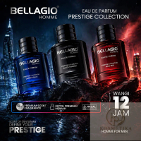 PARFUM NEW BELLAGIO HOME EAU DE PARFUME PRESTIGE COLLECTION PARFUM MAN TAHAN LAMA 50ML