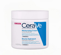 CeraVe Moisturizing Cream 454g Moisturizer for face and body Baume Hydratant 24 Hours