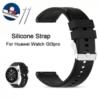 Silicone Strap For Huawei Watch Gt3pro 46mm/Gt2 pro Sport Wristband for Huawei Watch 3 pro new/ Gt2 46mm,22mm Watchband Bracelet